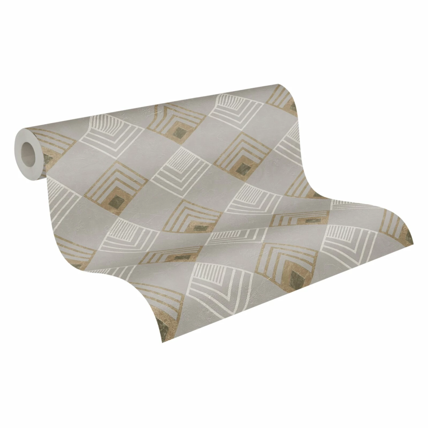 Vliestapete NEW LIFE - grau-beige - 10 Meter 2 Vliestapete NEW LIFE - grau-beige - 10 Meter – Bild 2