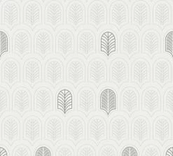 Vliestapete NEW LIFE - weiß-grau - 10 Meter