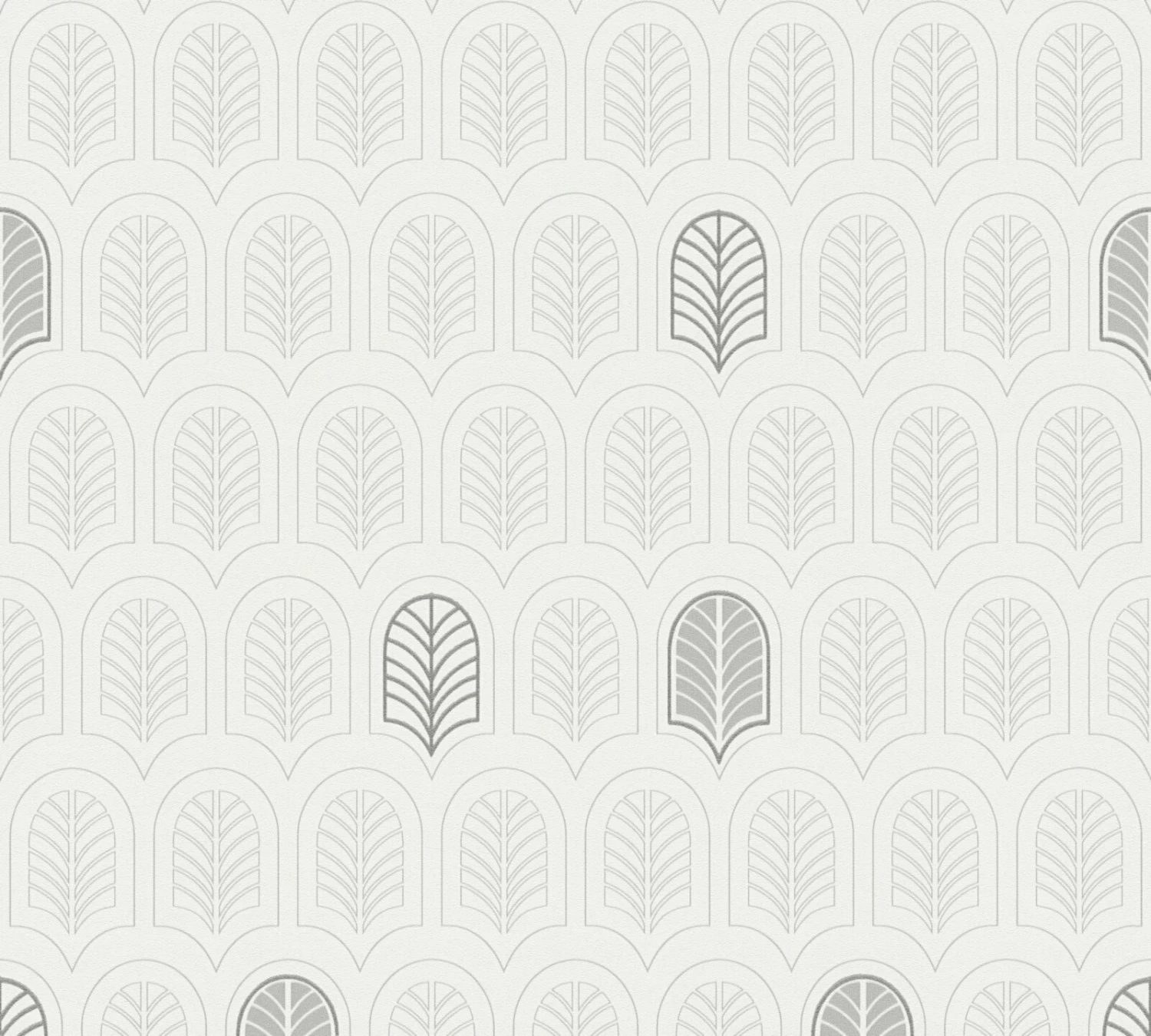 Vliestapete NEW LIFE - weiß-grau - 10 Meter 1 Vliestapete NEW LIFE - weiß-grau - 10 Meter