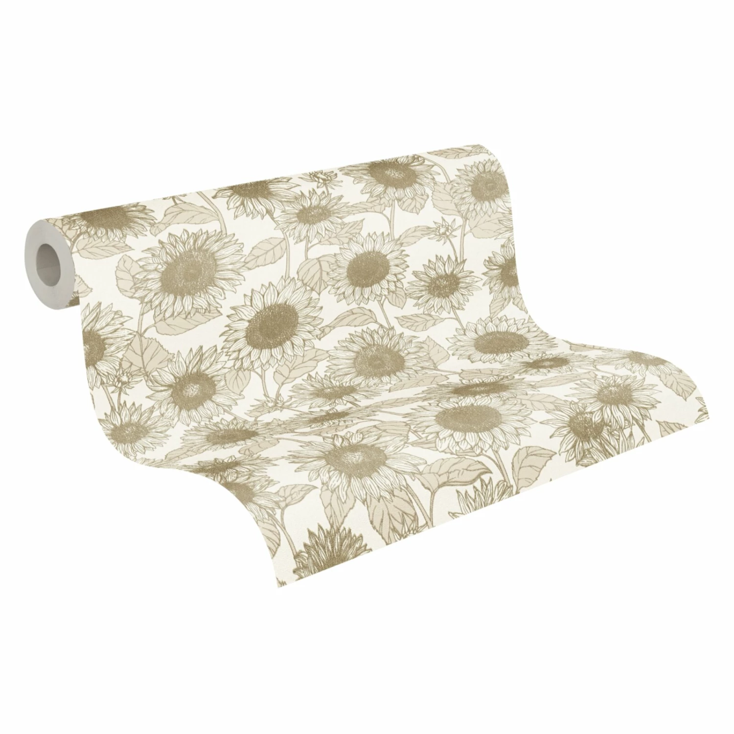 Vliestapete NEW LIFE - beige-weiß - 10 Meter 2 Vliestapete NEW LIFE - beige-weiß - 10 Meter – Bild 2