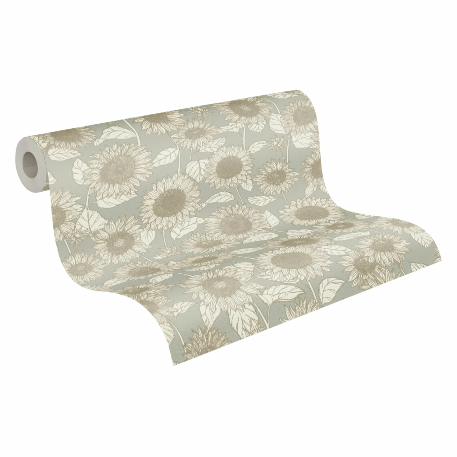 Vliestapete NEW LIFE - beige-grau - 10 Meter 2 Vliestapete NEW LIFE - beige-grau - 10 Meter – Bild 2