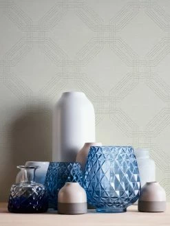 Vliestapete POP STYLE - creme-grau - 10 Meter -Baumarkt Verkaufsgeschäft 9004537700 04 1600Wx1600H