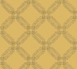 Vliestapete POP STYLE - gelb-silber - 10 Meter