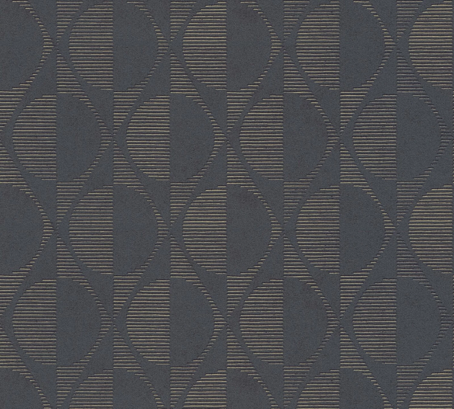 Vliestapete POP STYLE - schwarz-gold - 10 Meter 1 Vliestapete POP STYLE - schwarz-gold - 10 Meter