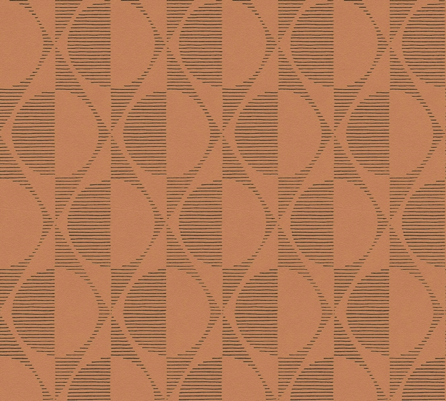 Vliestapete POP STYLE - orange-schwarz - 10 Meter 1 Vliestapete POP STYLE - orange-schwarz - 10 Meter