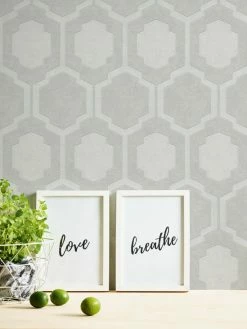 Vliestapete POP STYLE - grau-beige - 10 Meter -Baumarkt Verkaufsgeschäft 9004538800 04 1600Wx1600H