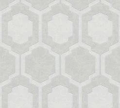 Vliestapete POP STYLE - grau-beige - 10 Meter