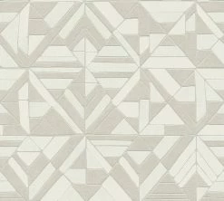 Vliestapete POP STYLE - creme-beige - 10 Meter