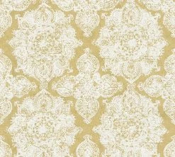 Vliestapete TRENDWALL - gold-weiß - 10 Meter
