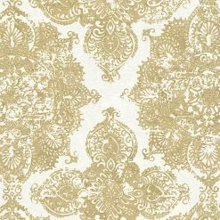 Vliestapete TRENDWALL - gold-weiß - 10 Meter -Baumarkt Verkaufsgeschäft 9004548200 03 1600Wx1600H