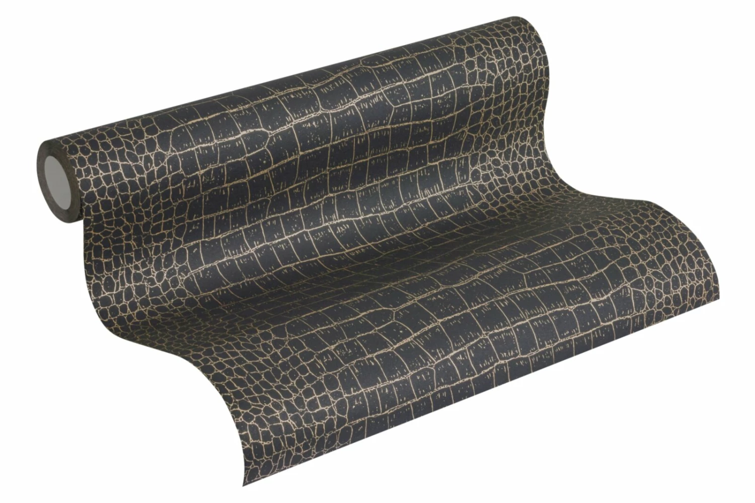 Vliestapete TRENDWALL - gold-schwarz - 10 Meter 2 Vliestapete TRENDWALL - gold-schwarz - 10 Meter – Bild 2