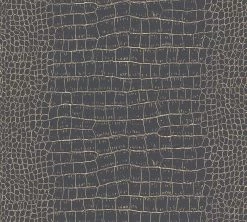 Vliestapete TRENDWALL - gold-schwarz - 10 Meter