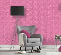 Vliestapete TRENDWALL - rosa-weiß - 10 Meter -Baumarkt Verkaufsgeschäft 9004548900 04 1600Wx1600H