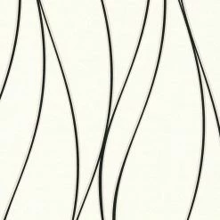 Vliestapete TRENDWALL - schwarz-weiß - 10 Meter -Baumarkt Verkaufsgeschäft 9004549300 03 1600Wx1600H