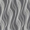 Vliestapete TRENDWALL - schwarz-silber - 10 Meter
