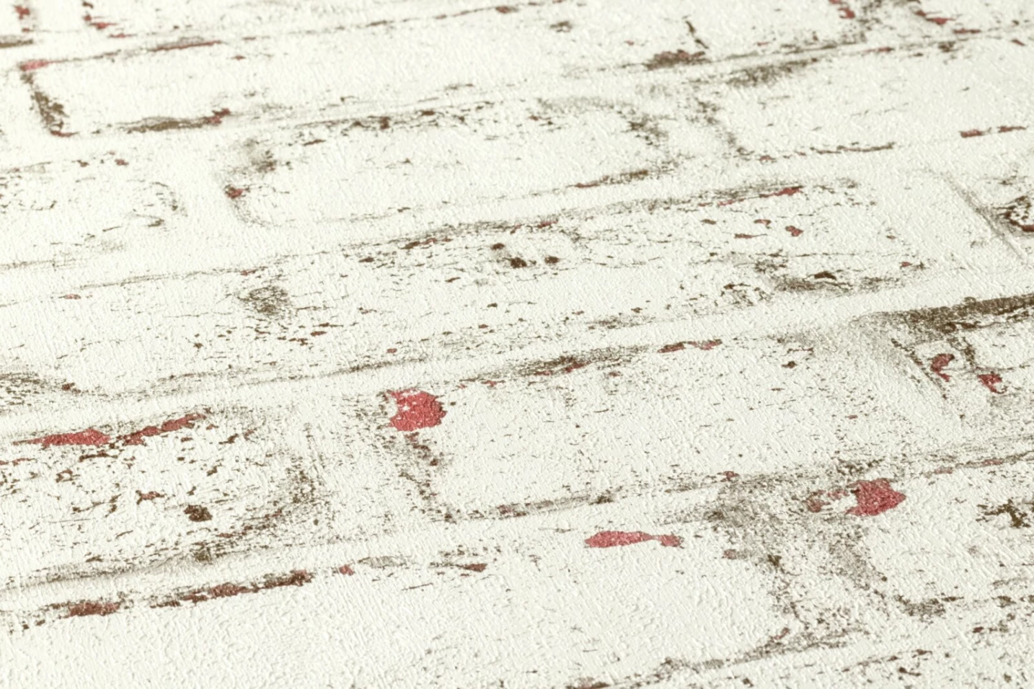 Vliestapete ELEMENTS - weiß-rot - 10 Meter 3 Vliestapete ELEMENTS - weiß-rot - 10 Meter – Bild 3