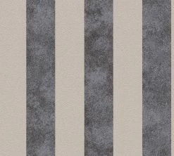 Vliestapete TRENDWALL - schwarz-beige - 10 Meter