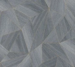 Vliestapete ELEMENTS - grau-schwarz - 10 Meter