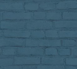 Vliestapete ELEMENTS - blau-schwarz - 10 Meter