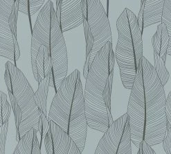 Vliestapete EXOTIC LIFE - blau - 10 Meter