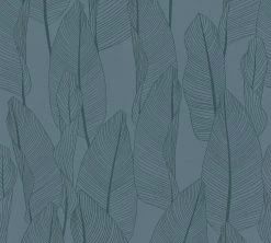 Vliestapete EXOTIC LIFE - blau - 10 Meter