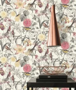 Vliestapete EXOTIC LIFE - rot-gelb - 10 Meter 5 Vliestapete EXOTIC LIFE - rot-gelb - 10 Meter -Baumarkt Verkaufsgeschäft 9004559600 04 1600Wx1600H