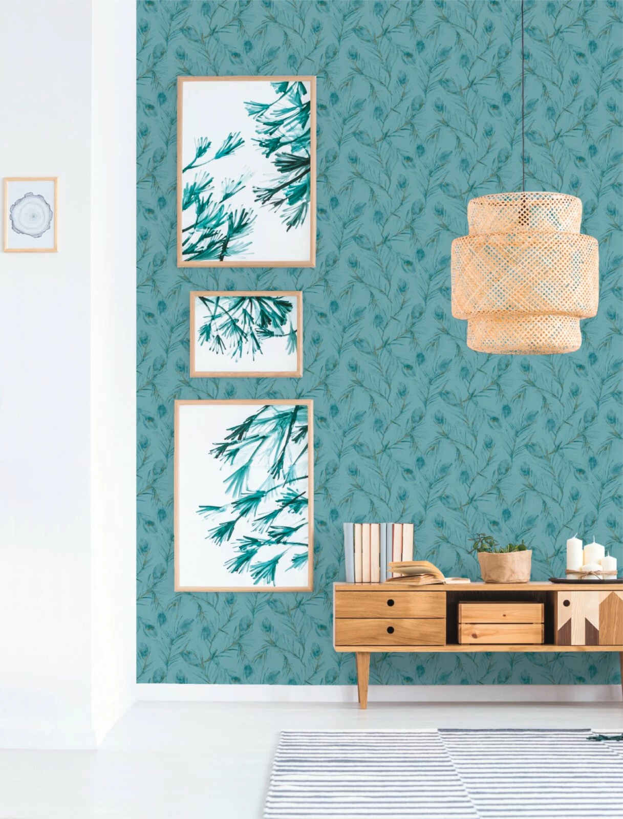 Vliestapete EXOTIC LIFE - blau-bronze - 10 Meter 3 Vliestapete EXOTIC LIFE - blau-bronze - 10 Meter – Bild 3