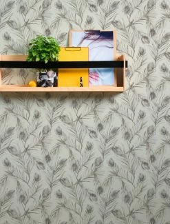 Vliestapete EXOTIC LIFE - grau-bronze - 10 Meter -Baumarkt Verkaufsgeschäft 9004561700 04 1600Wx1600H