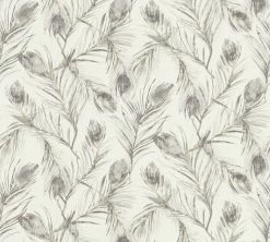 Vliestapete EXOTIC LIFE - grau-bronze - 10 Meter