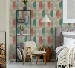 Vliestapete GEO NORDIC - beige-rot - 10 Meter 5 Vliestapete GEO NORDIC - beige-rot - 10 Meter -Baumarkt Verkaufsgeschäft 9004562900 04 1600Wx1600H