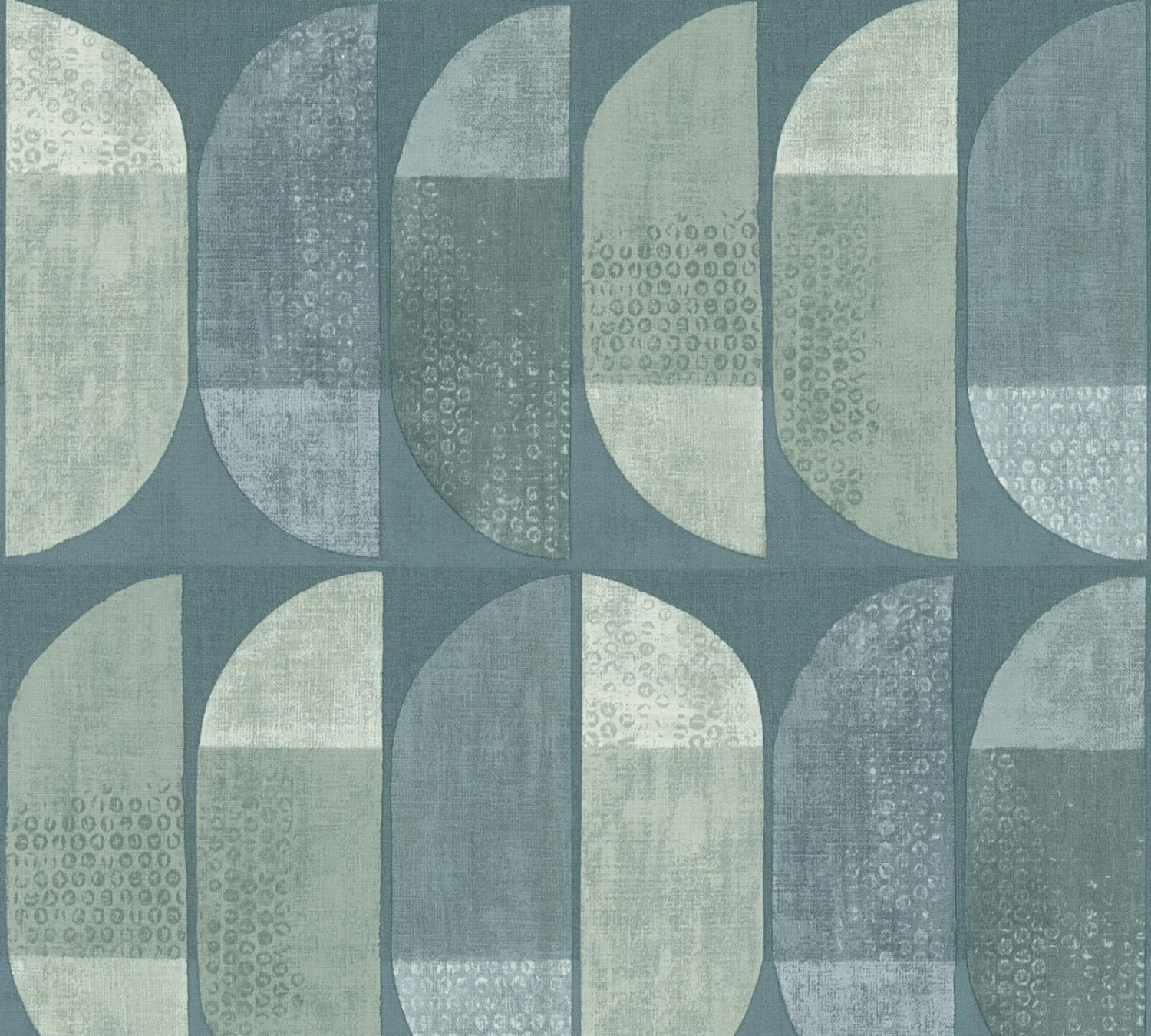 Vliestapete GEO NORDIC - blau-grün - 10 Meter 1 Vliestapete GEO NORDIC - blau-grün - 10 Meter