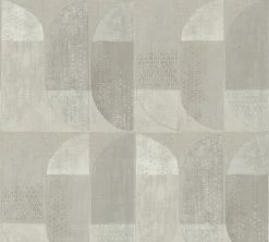 Vliestapete GEO NORDIC - beige-creme - 10 Meter