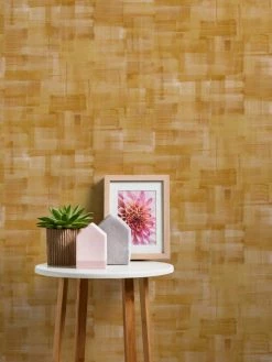 Vliestapete GEO NORDIC - gelb-orange - 10 Meter -Baumarkt Verkaufsgeschäft 9004564100 04 1600Wx1600H