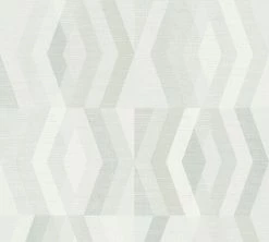 Vliestapete GEO NORDIC - grau-beige - 10 Meter