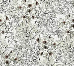 Vliestapete GEO NORDIC - beige-weiß - 10 Meter