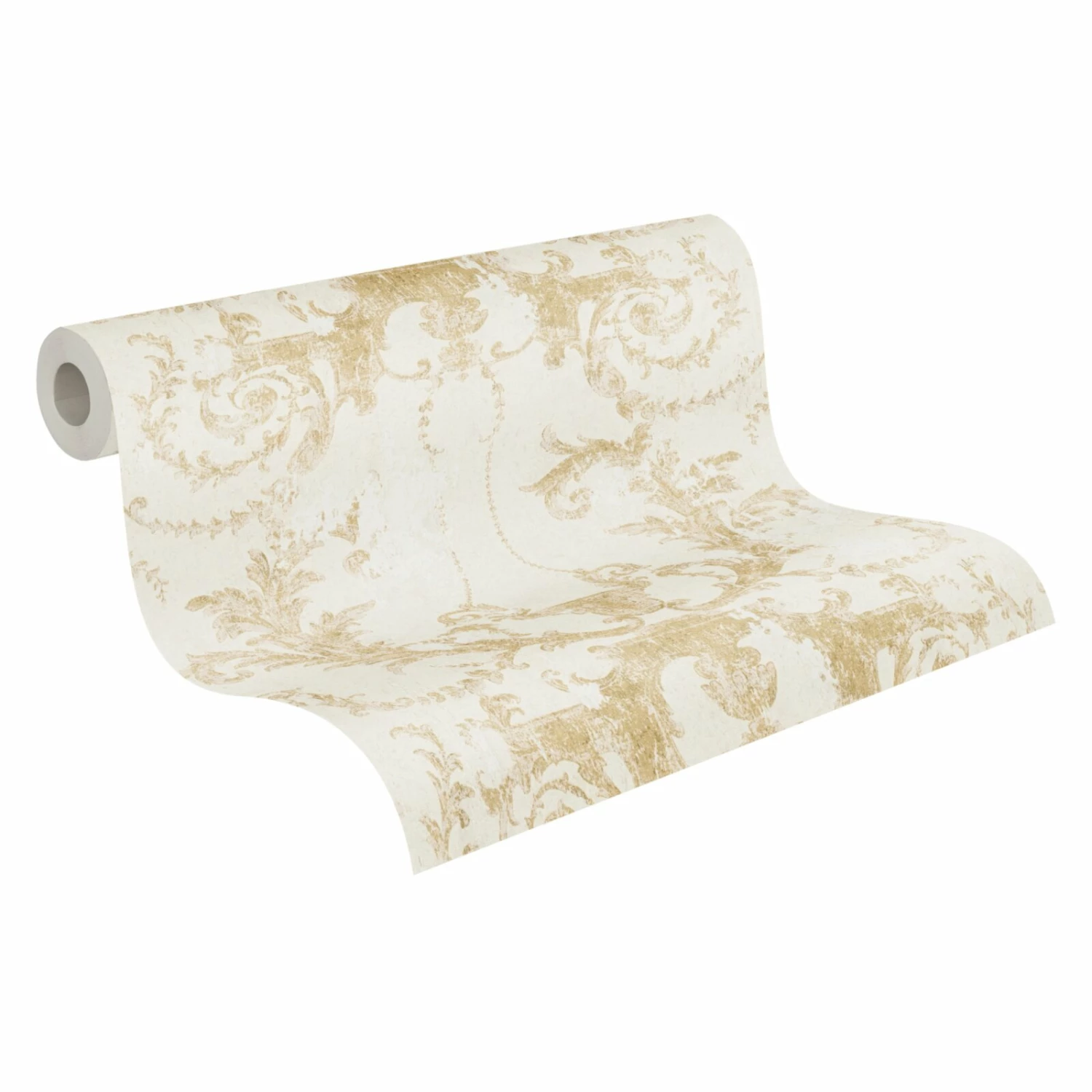 Vliestapete HISTORY OF ART - gold-creme - 10 Meter 2 Vliestapete HISTORY OF ART - gold-creme - 10 Meter – Bild 2