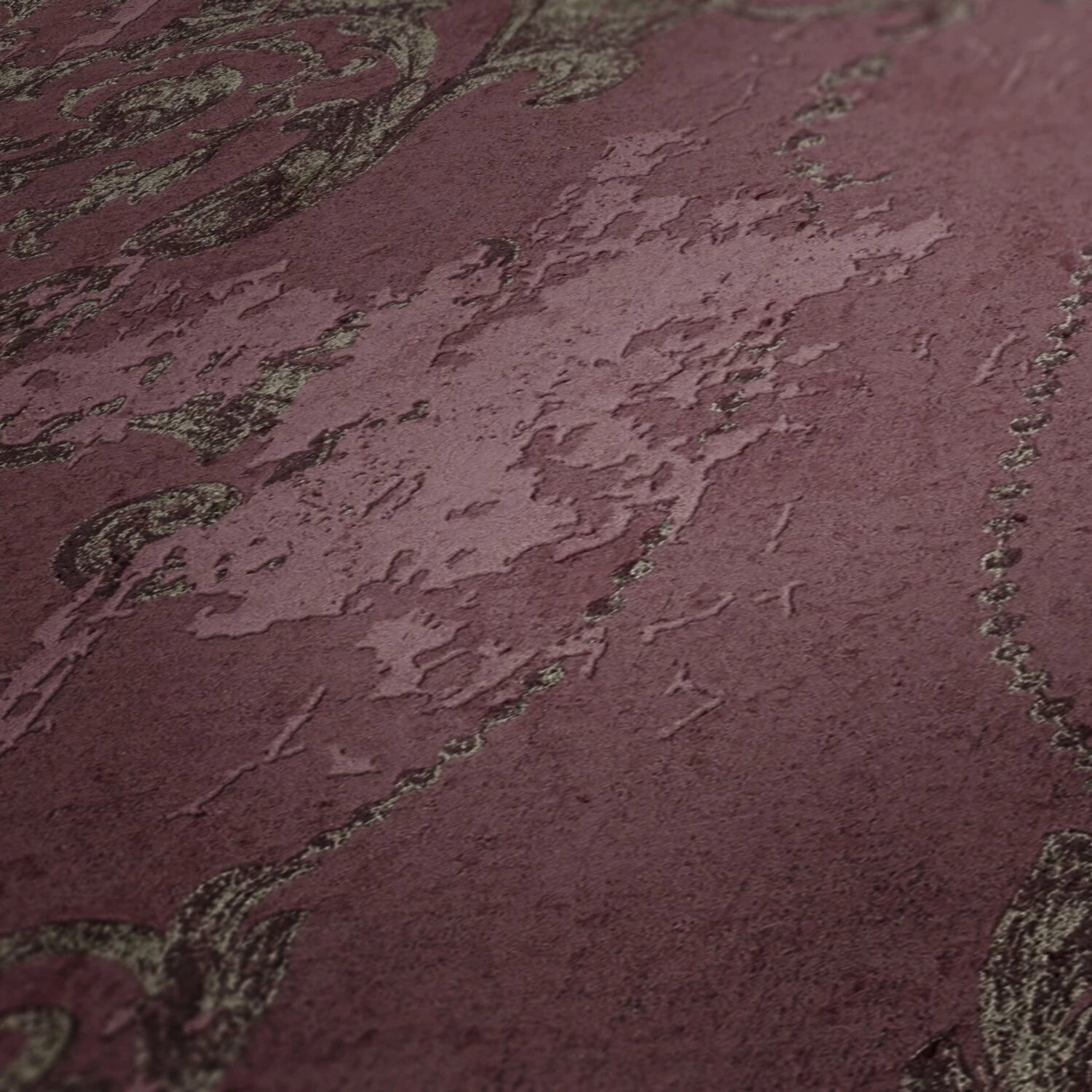 Vliestapete HISTORY OF ART - rot-gold - 10 Meter 3 Vliestapete HISTORY OF ART - rot-gold - 10 Meter – Bild 3