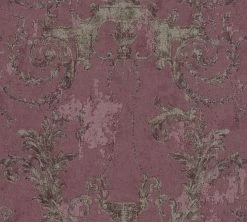 Vliestapete HISTORY OF ART - rot-gold - 10 Meter