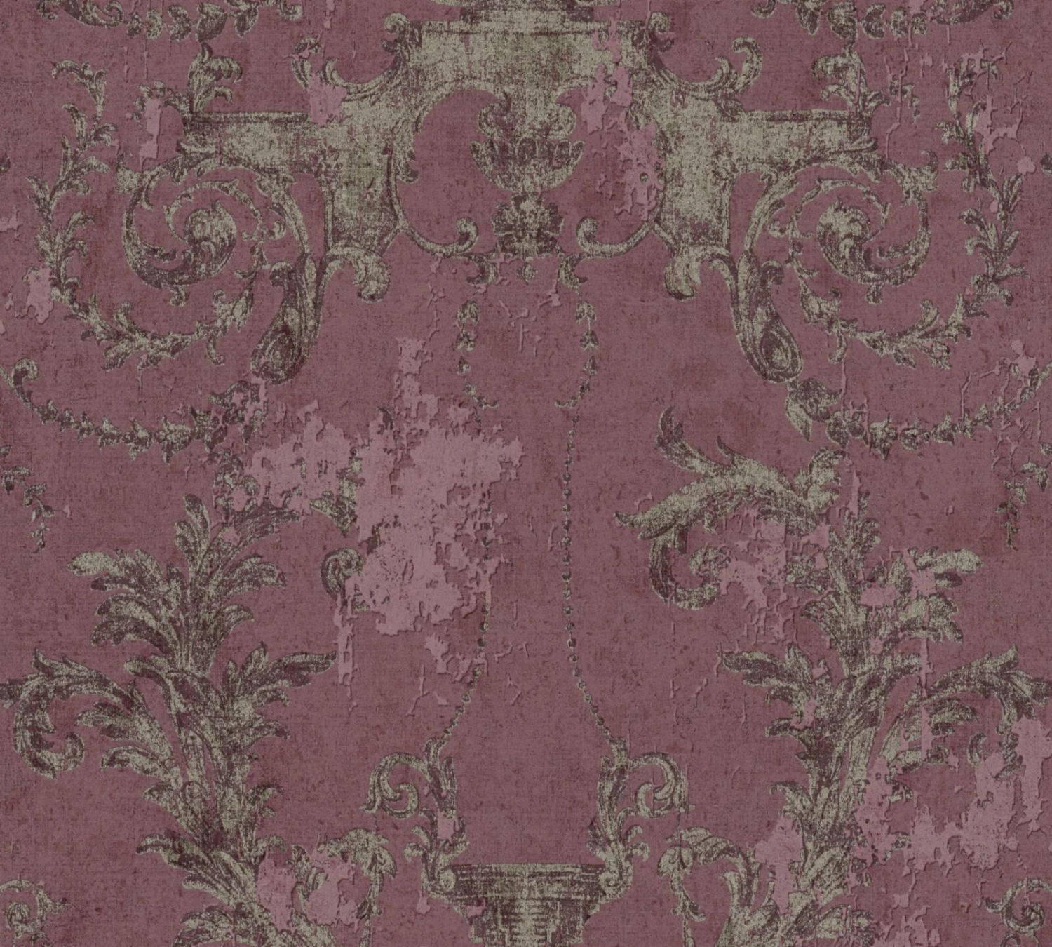 Vliestapete HISTORY OF ART - rot-gold - 10 Meter 1 Vliestapete HISTORY OF ART - rot-gold - 10 Meter