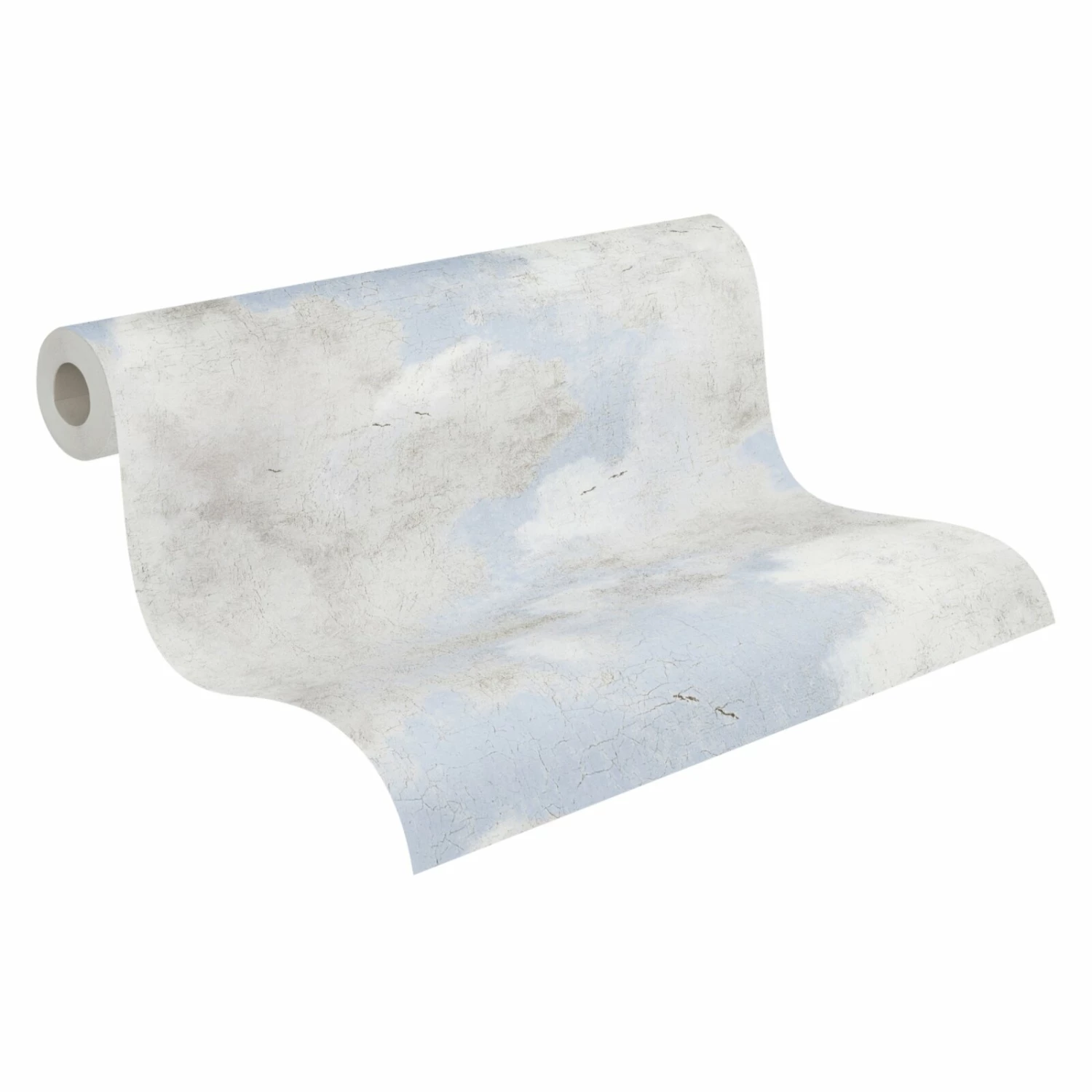 Vliestapete HISTORY OF ART - blau-weiß - 10 Meter 2 Vliestapete HISTORY OF ART - blau-weiß - 10 Meter – Bild 2