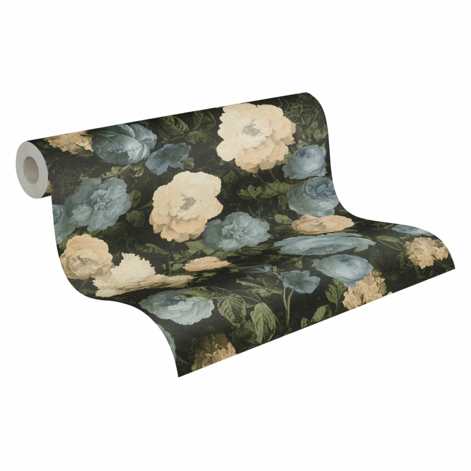 Vliestapete HISTORY OF ART - blau-grün - 10 Meter 2 Vliestapete HISTORY OF ART - blau-grün - 10 Meter – Bild 2