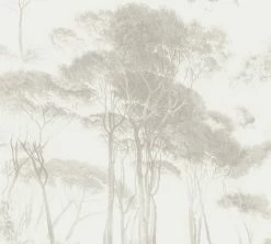 Vliestapete HISTORY OF ART - braun-weiß - 10 Meter