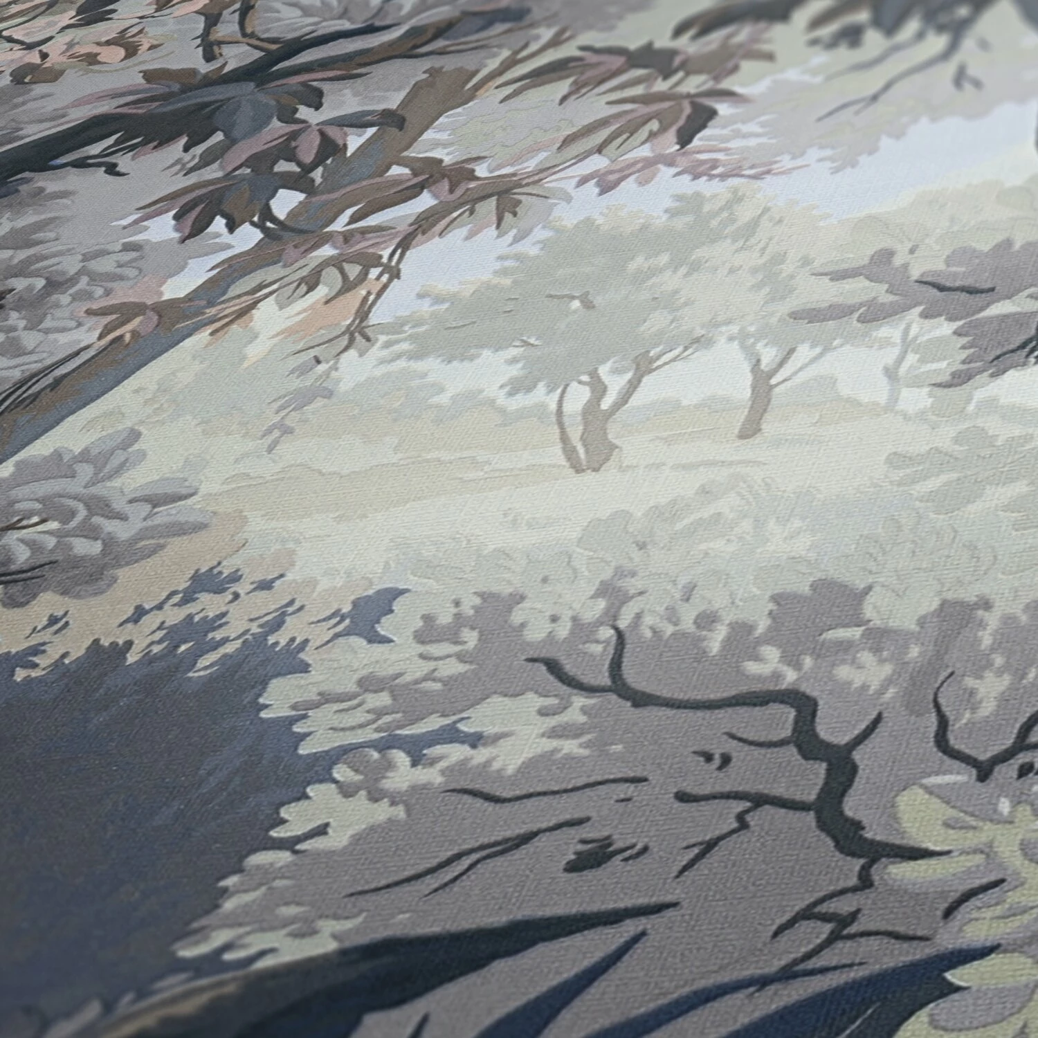 Vliestapete HISTORY OF ART - grün-blau - 10 Meter 3 Vliestapete HISTORY OF ART - grün-blau - 10 Meter – Bild 3