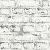 Vliestapete IL DECORO - weiß-grau - 10 Meter