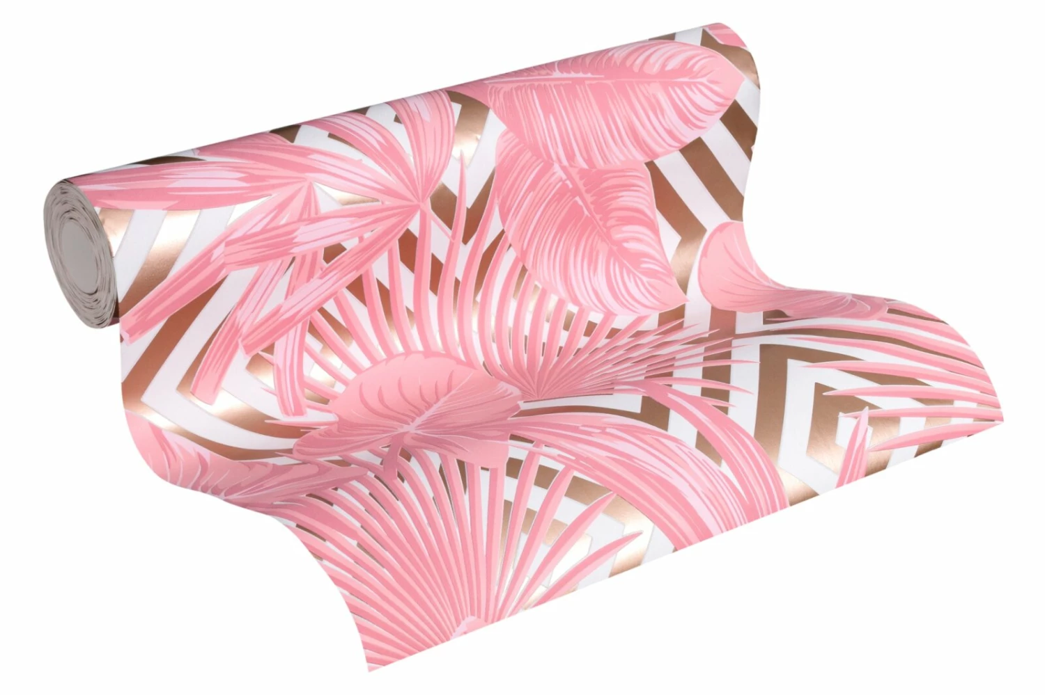 Vliestapete IL DECORO - rosa-bronze - 10 Meter 2 Vliestapete IL DECORO - rosa-bronze - 10 Meter – Bild 2