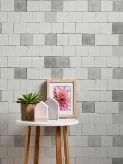 Vliestapete IL DECORO - grau-weiß - 10 Meter -Baumarkt Verkaufsgeschäft 9004582900 04 1600Wx1600H