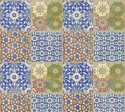 Vliestapete IL DECORO - rot-braun - 10 Meter