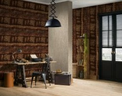 Vliestapete INDUSTRIAL - braun-orange - 10 Meter -Baumarkt Verkaufsgeschäft 9004587500 03 1600Wx1600H