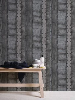 Vliestapete INDUSTRIAL - grau-schwarz - 10 Meter 7 Vliestapete INDUSTRIAL - grau-schwarz - 10 Meter -Baumarkt Verkaufsgeschäft 9004587600 04 1600Wx1600H