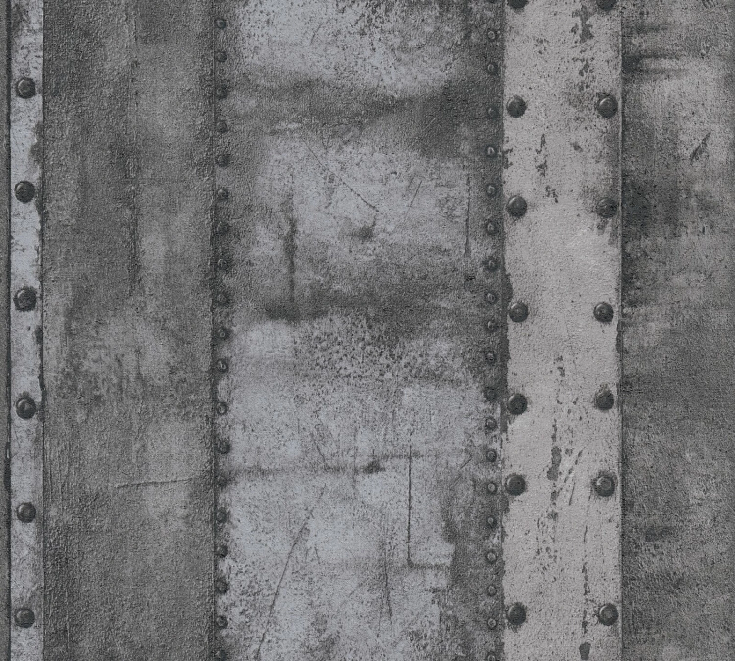 Vliestapete INDUSTRIAL - grau-schwarz - 10 Meter 1 Vliestapete INDUSTRIAL - grau-schwarz - 10 Meter